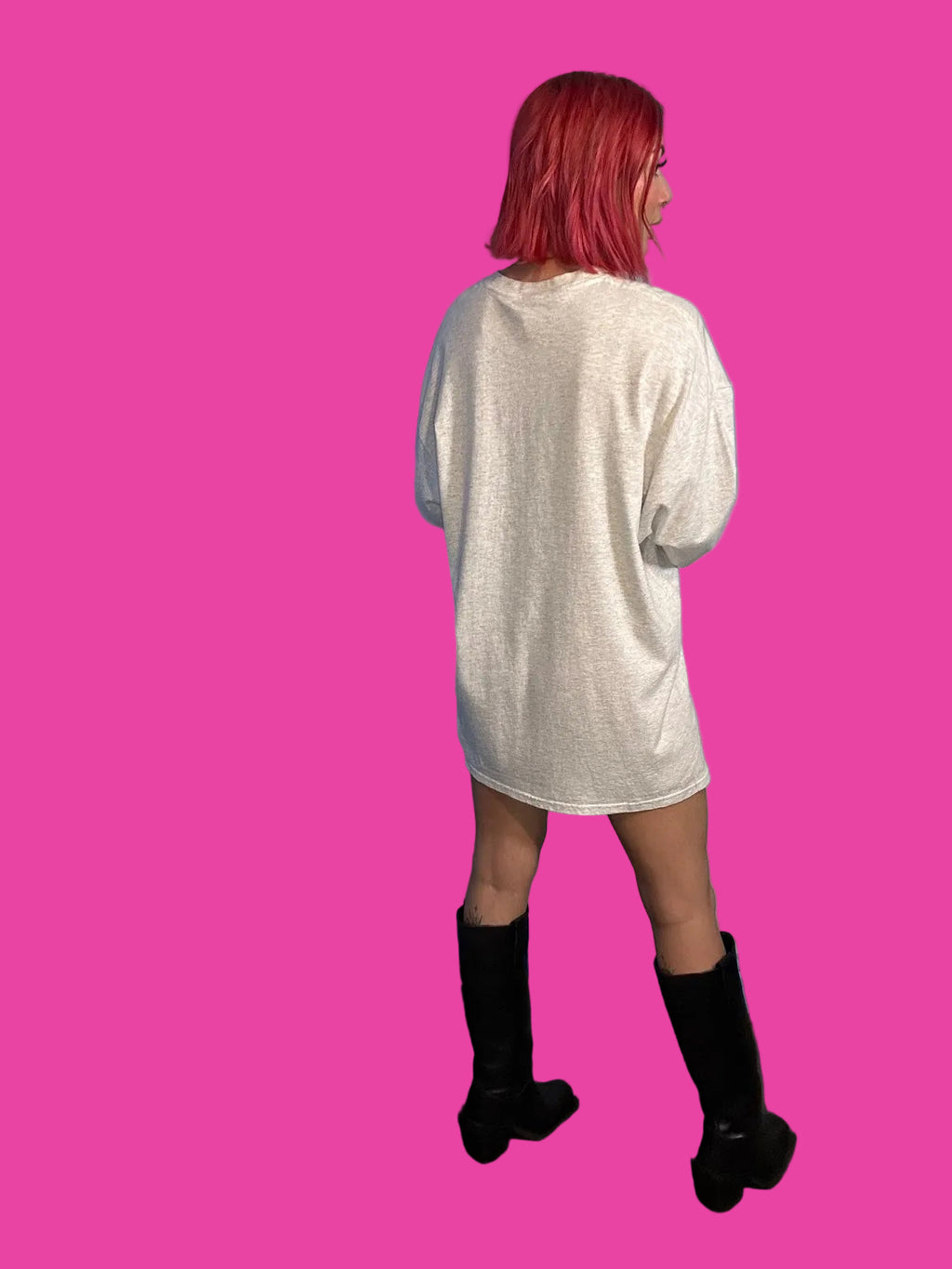 Oversized NASCAR T shirt dress